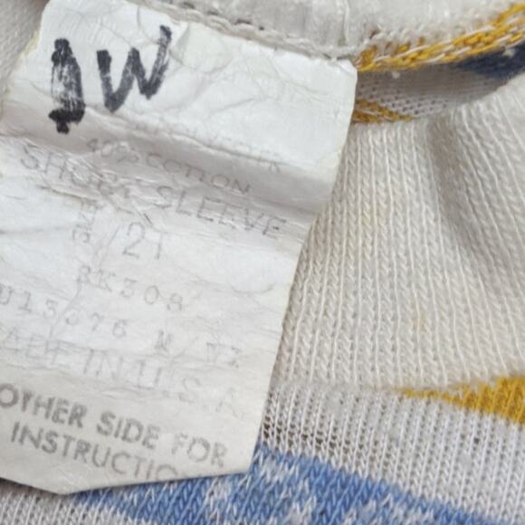 Vintage Shirt Boys Size 2T Knit Sandlot Short Sleeve - Picture 3 of 3